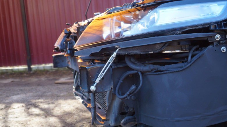 Хонда аккорд 7 без переднего бампера