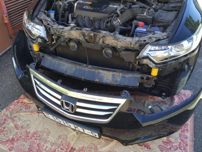 Хонда аккорд 8 без бампера