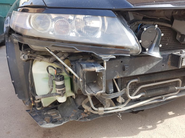 Аккорд 6 без бампера