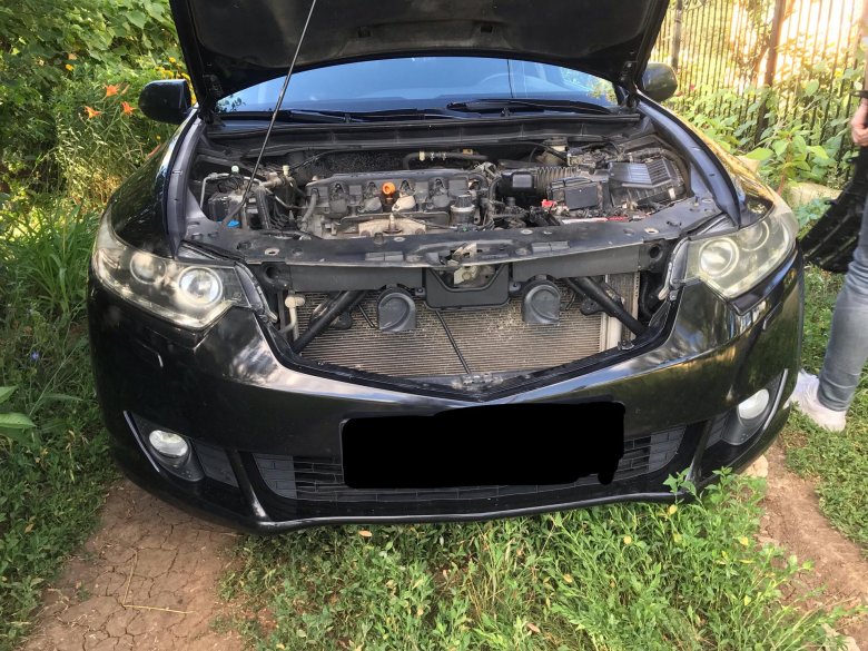 Аккорд 7 без бампера