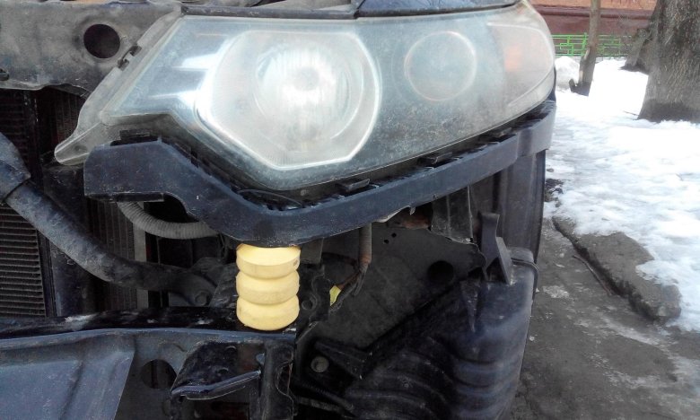 Провисание бампера хонда аккорд 8