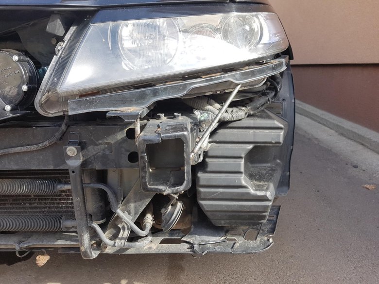 Аккорд 7 без бампера