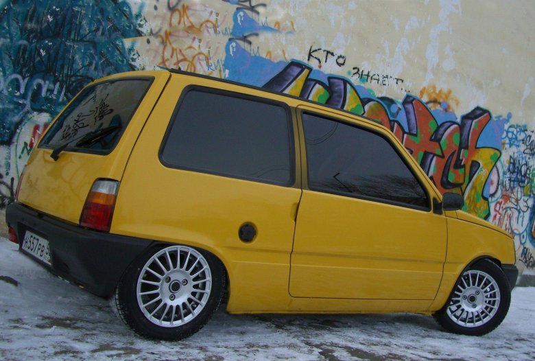Ока ваз 1111 желтая