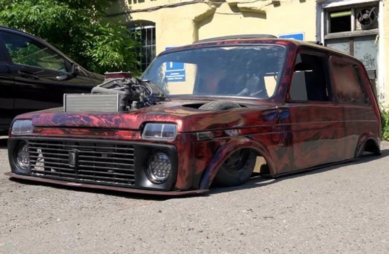 Заниженная нива 2121