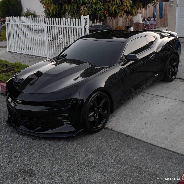 Chevrolet camaro 2017 черный