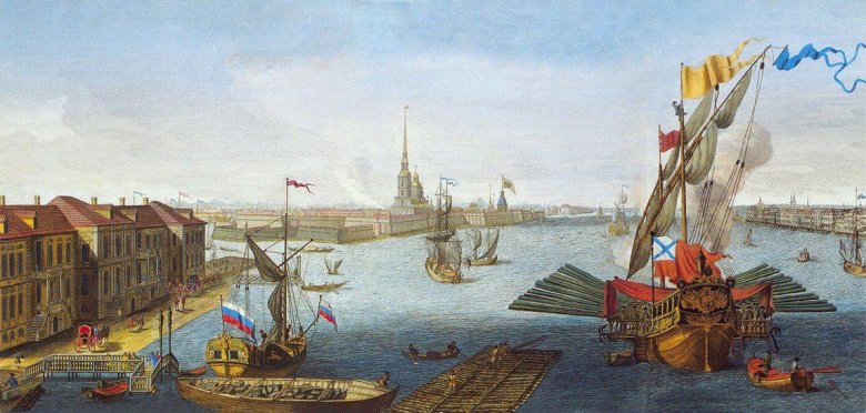 Санкт петербург при петре