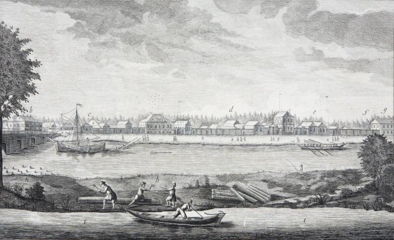 Гравюра санкт петербург 18 век