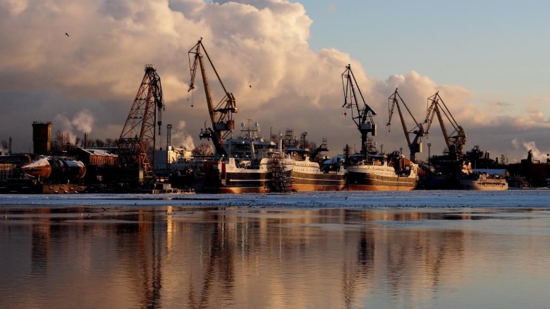 Морской порт выборг