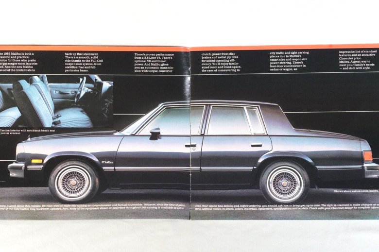 Chevrolet malibu 1983