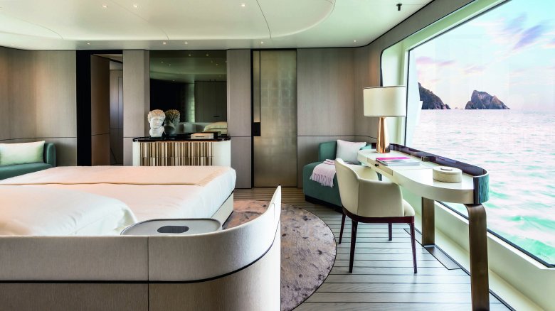 Яхта интерьер