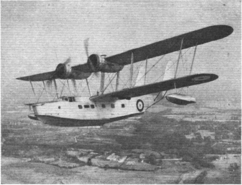 Летающая лодка supermarine stranraer