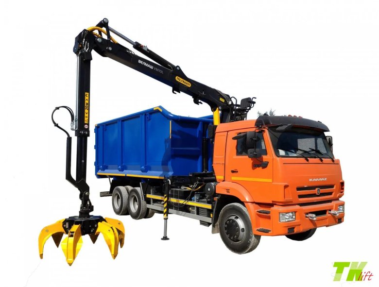 Камаз металловоз грейфер