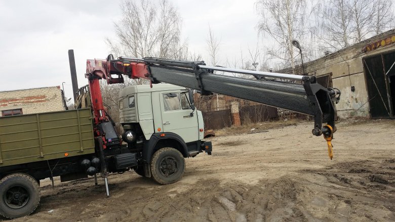 Камаз 53212 манипулятор