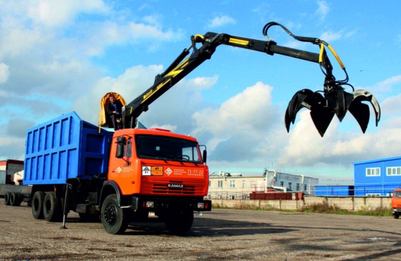Камаз ломовоз