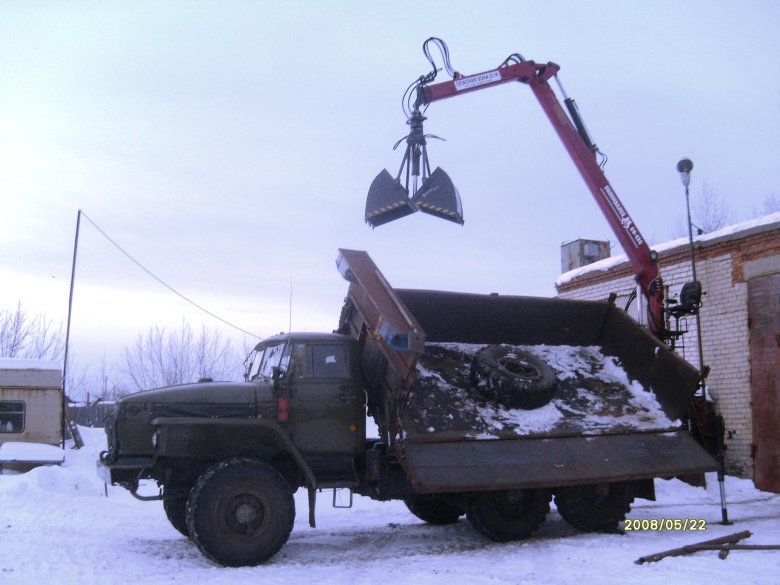 Манипулятор самосвал