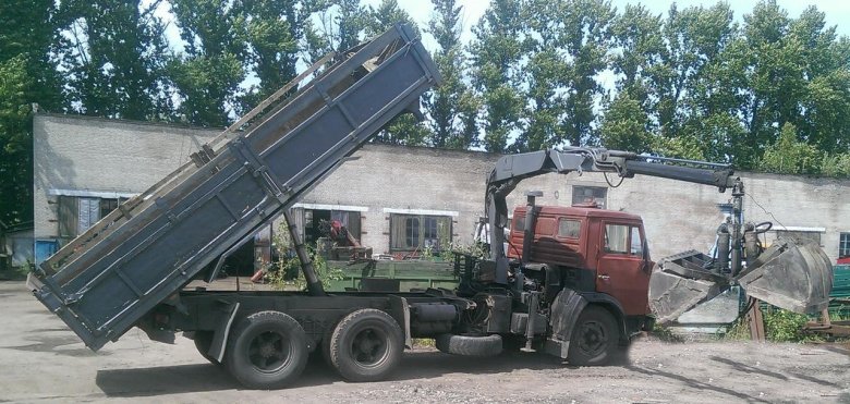 Манипулятор самосвал