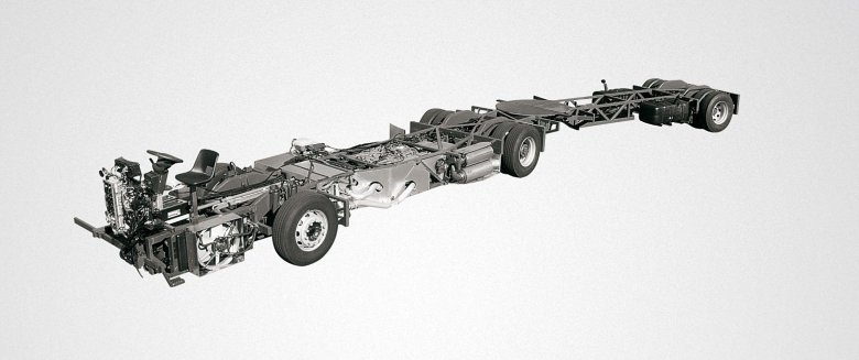 Mercedes bus chassis