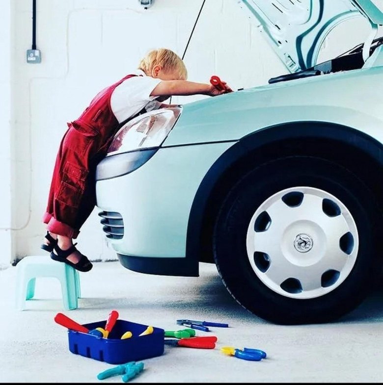 Автомастерская для детей