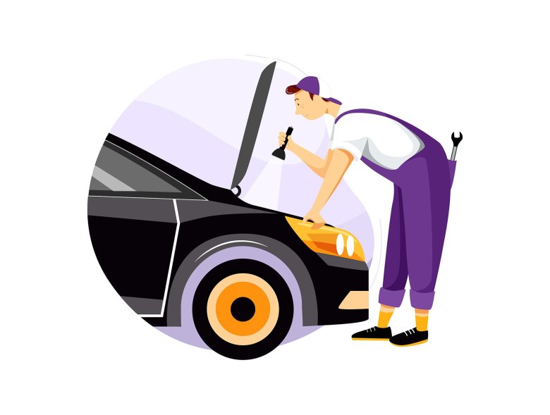 Механик иллюстрация