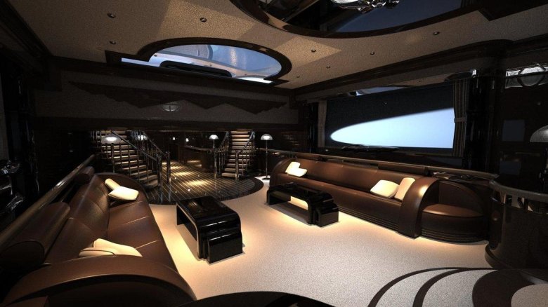 Яхта интерьер