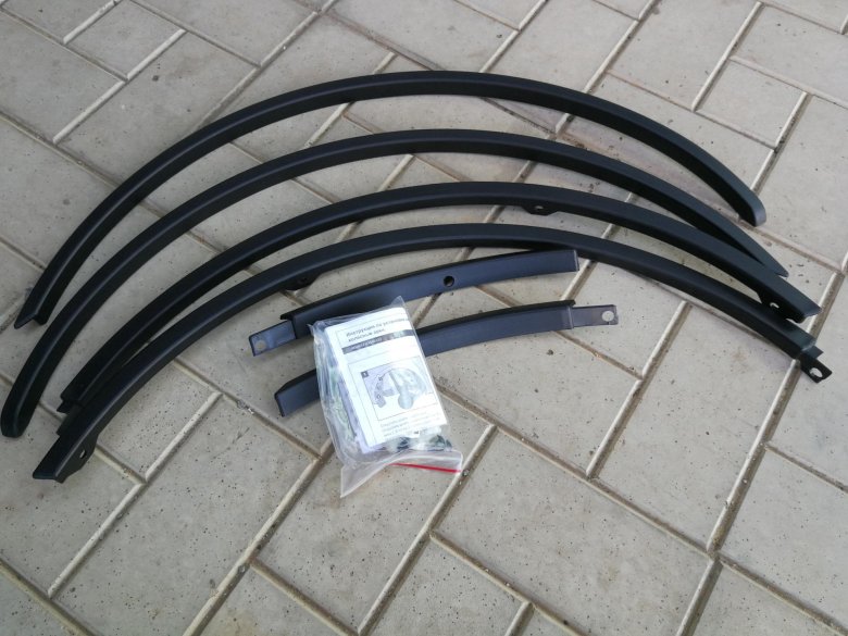 Накладки на колесные арки рено логан 1