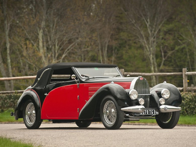 Bugatti type 57sc atlantic кабриолет