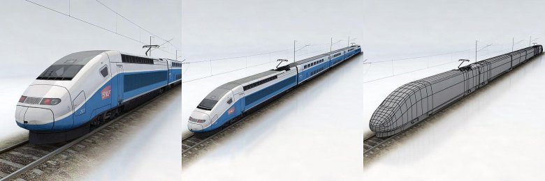 Железная дорога mehano tgv duplex