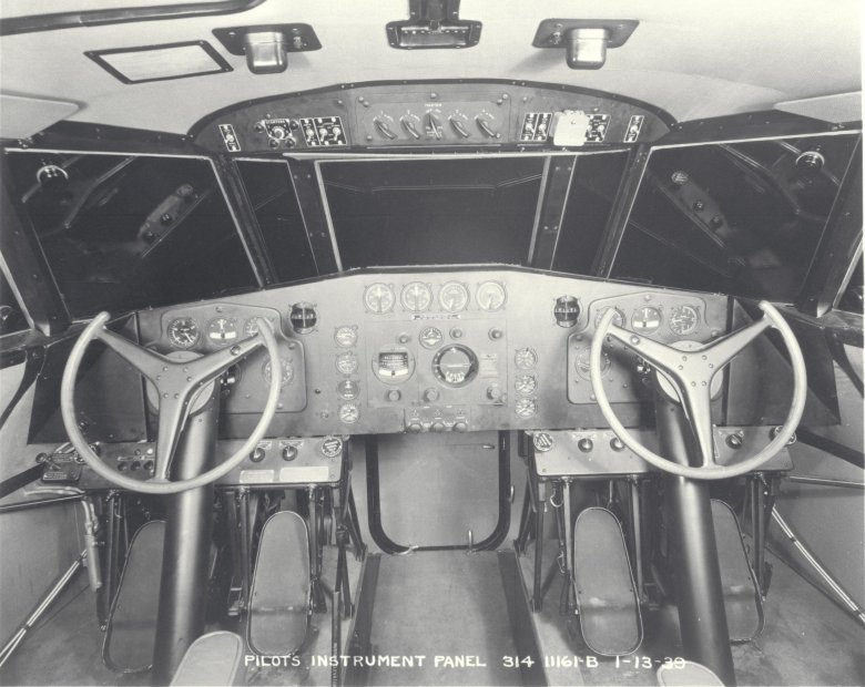 Boeing 314 clipper салон