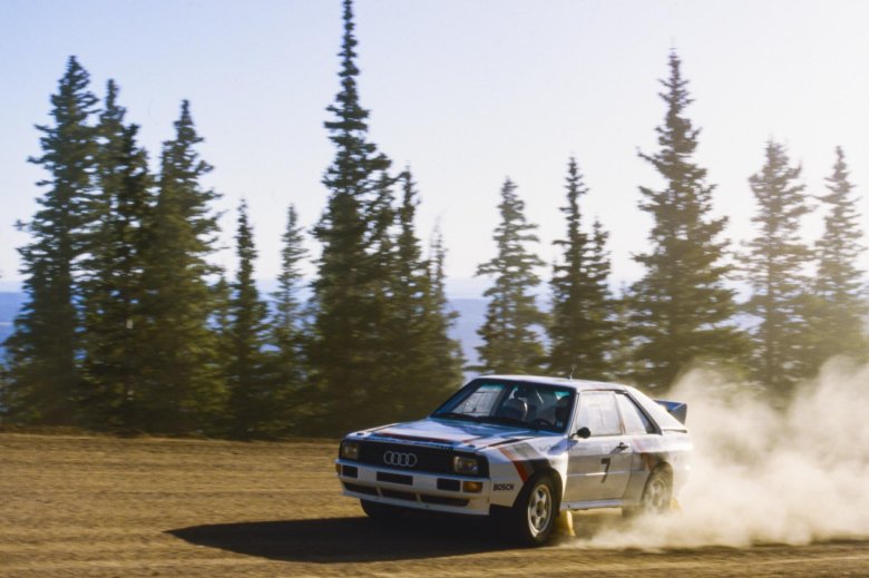 Audi 80 quattro rally