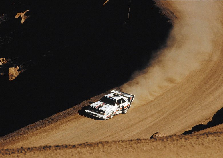 Audi sport quattro s1 pikes peak 1986