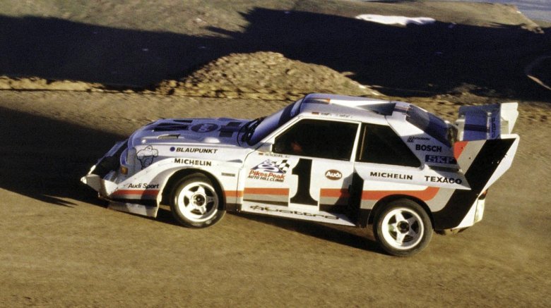 Audi sport quattro s1 pikes peak 1986