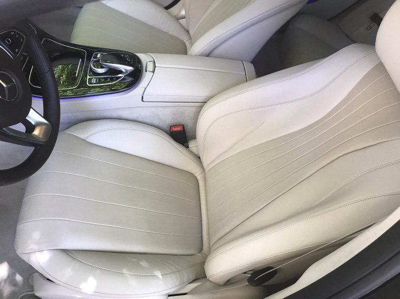 W213 белый салон