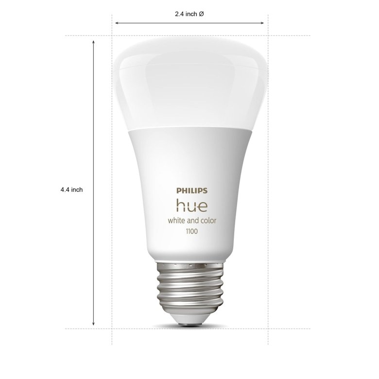 Лампа светодиодная philips hue white and color