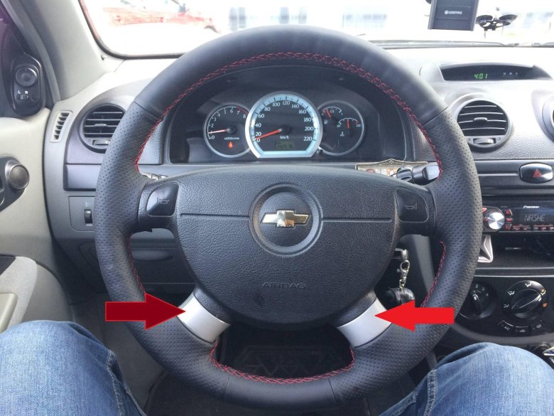 Оплетка на руль шевроле лачетти