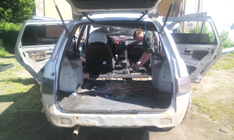 Ваз 2111 салон багажник