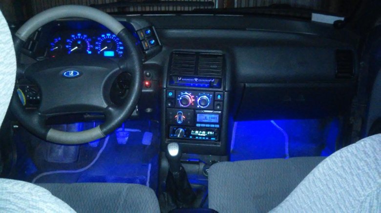 Ваз 2111 подсветка торпедо