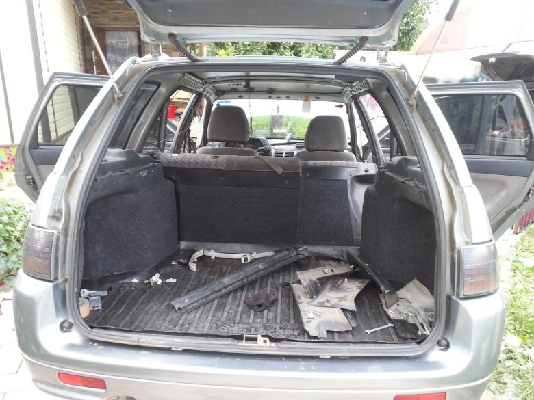 Ваз 2111 универсал багажник