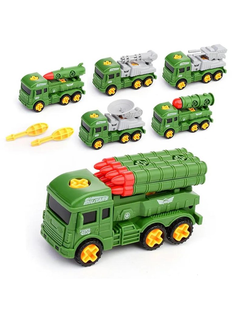 4680213137968 конструктор-скрутка военная техника 3в1