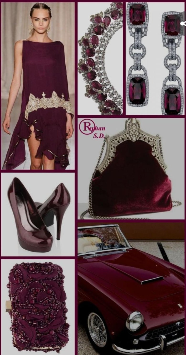 Марсала цвет машины