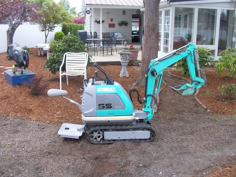 Мини экскаватор кобелко ss1