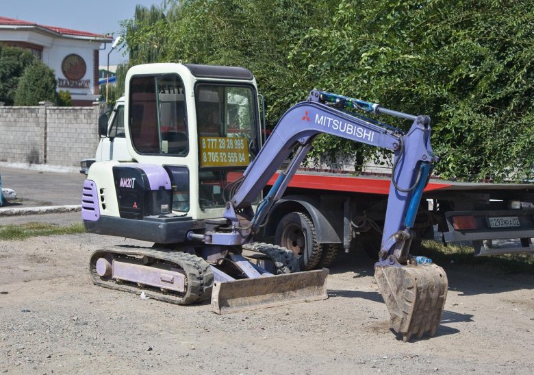 Экскаватор mitsubishi mm57sr