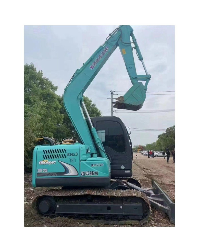 Экскаватор кобелко sk75 sr