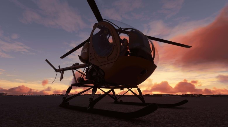 Вертолёт md helicopters mh-6 little bird