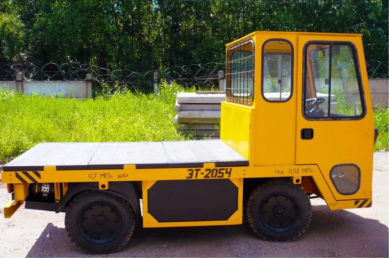 Электротележка для перевозки грузов