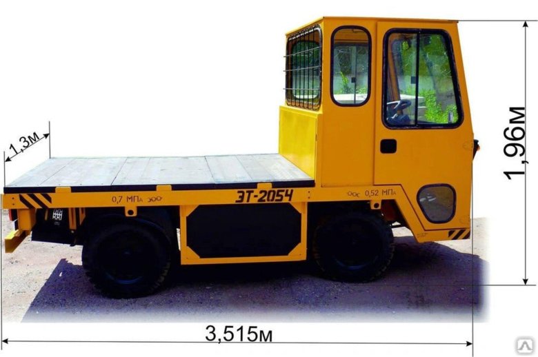 Электротележки эт-2054