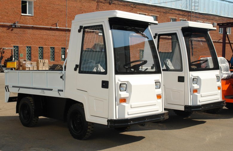 Электротележка еп 011 с кабиной