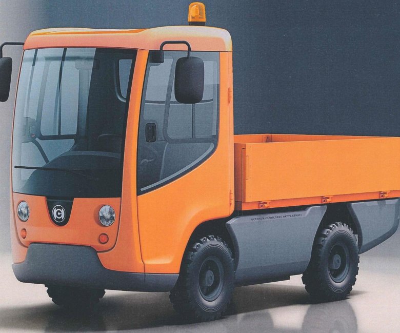 Электрокара грузовая