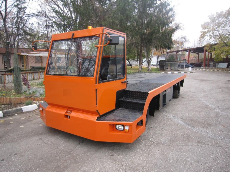 Платформенная электротележка balkancar еп 011