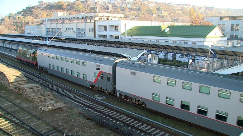 Двухэтажный поезд таврида