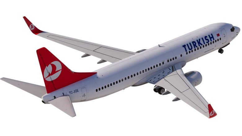 Модель самолета turkish airlines boeing 737-800